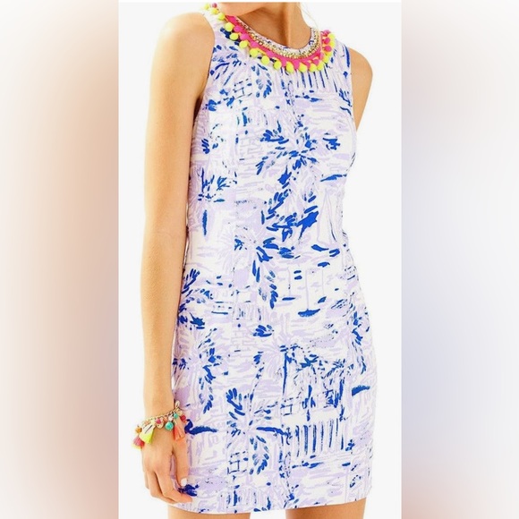 Lilly Pulitzer Mila Shift Dress in Rock the Dock - Picture 2 of 4